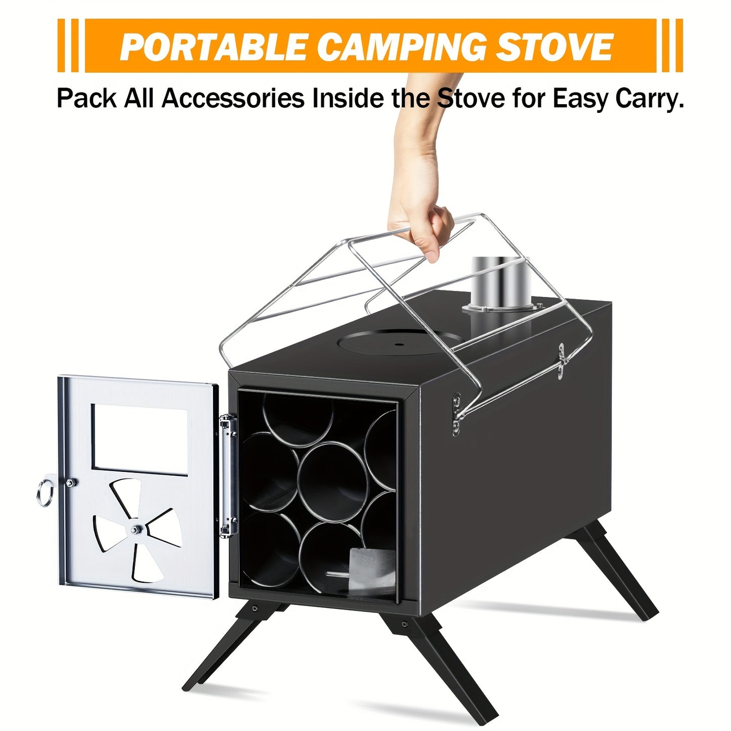 Wood Burning Stove, Tent Stove