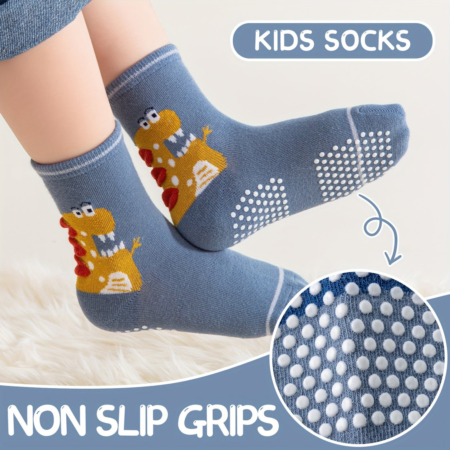 Baby Boys Grips Sock