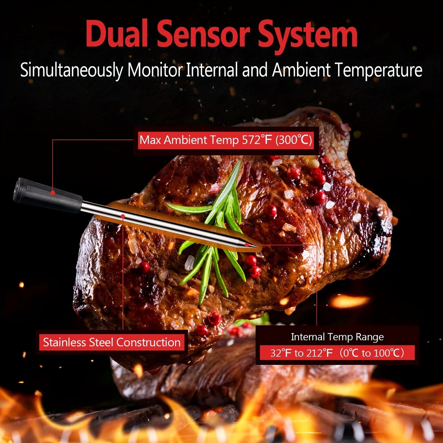 Wireless Meat Thermometer