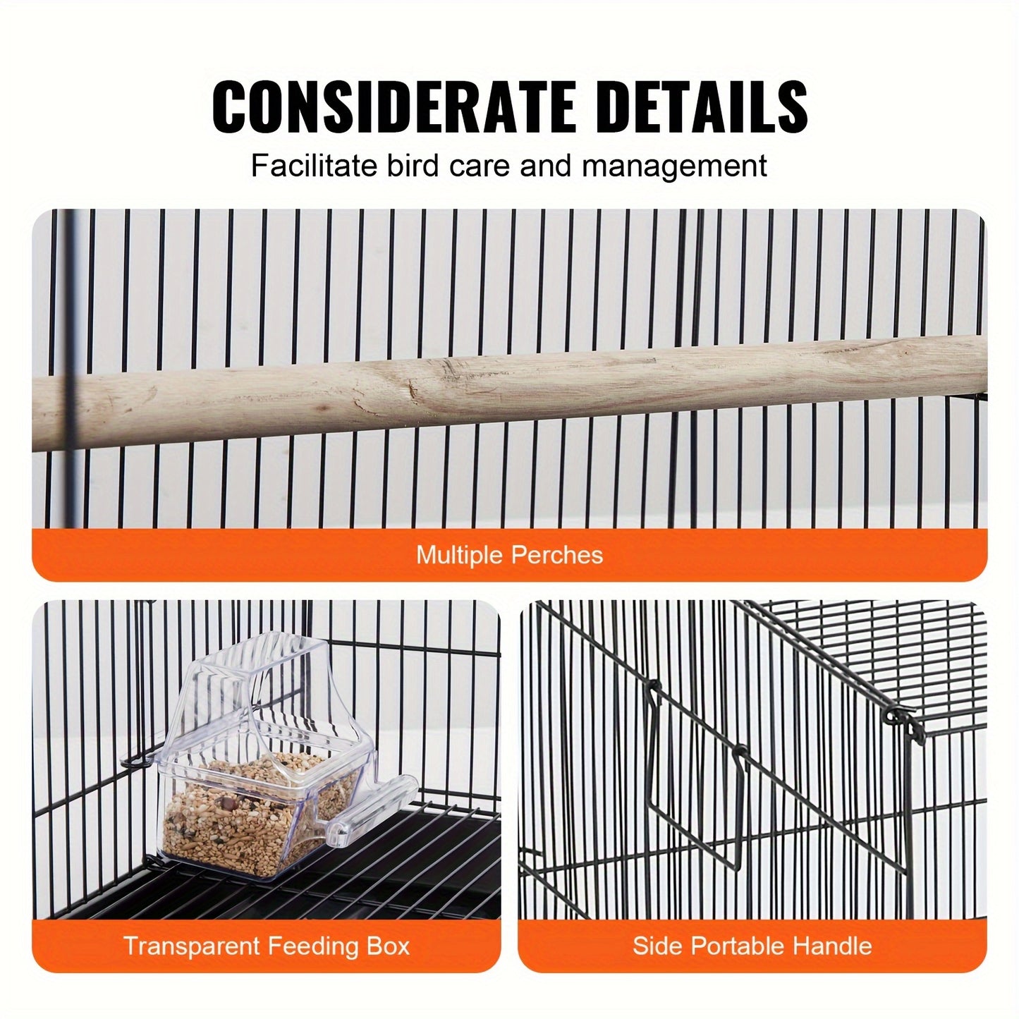 Stackable Flight Bird Cage