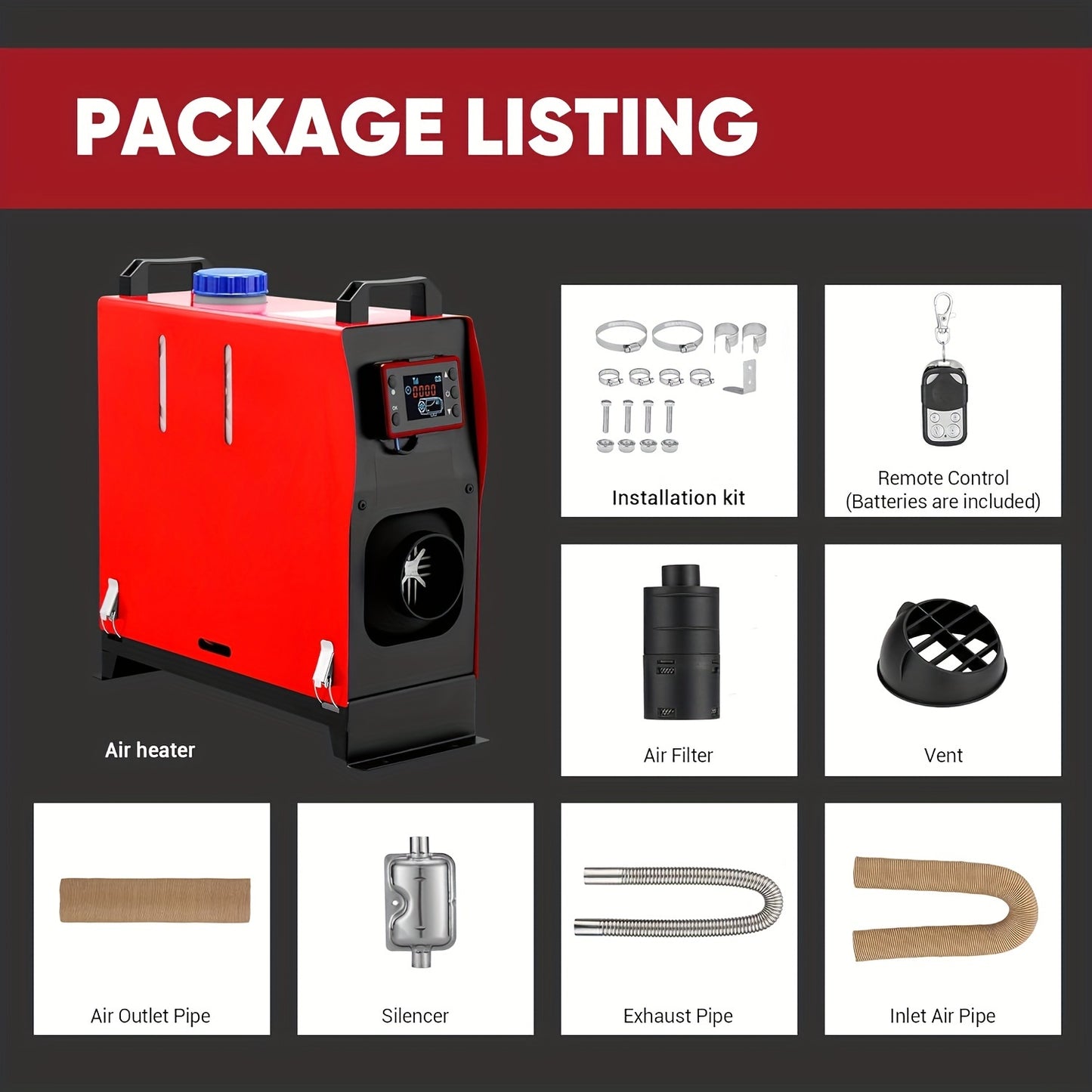 All-in-One Diesel Air Heater