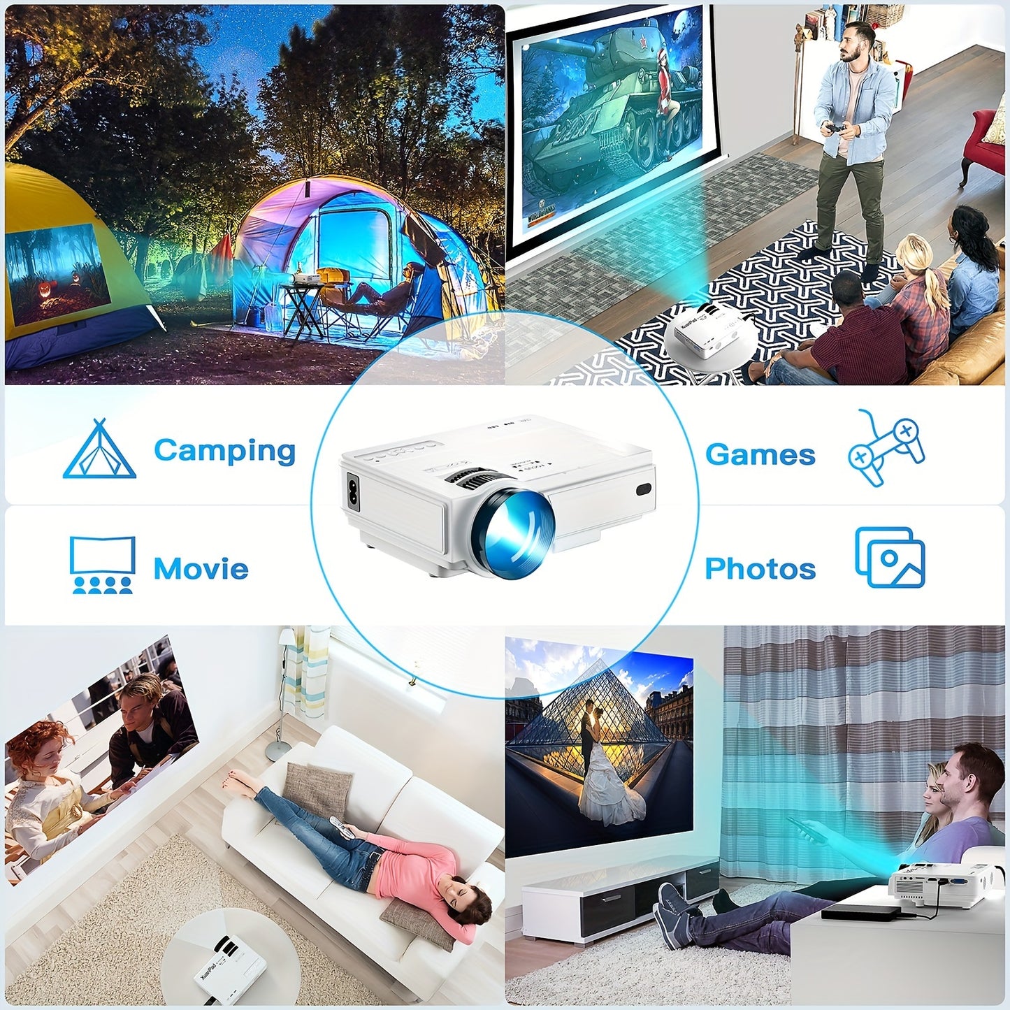 Mini ProjectoD Video Projector