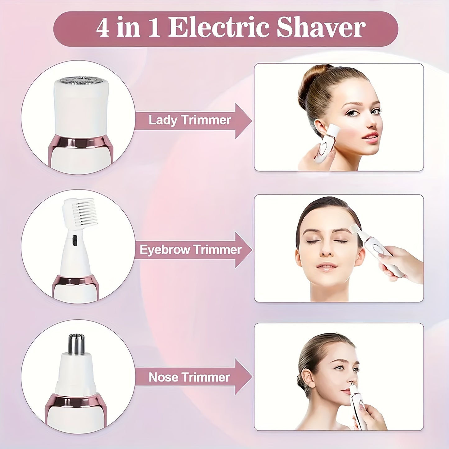 Electric Hair Remover Set