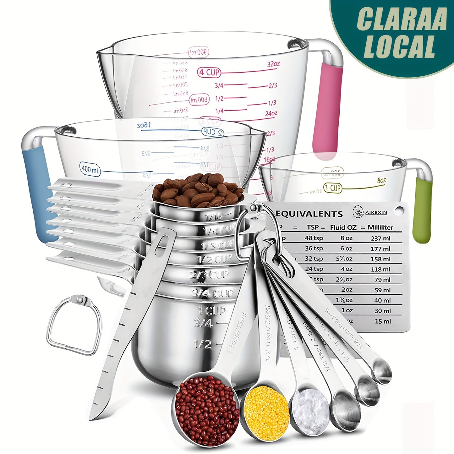 Measuring Cup And Spoon Set