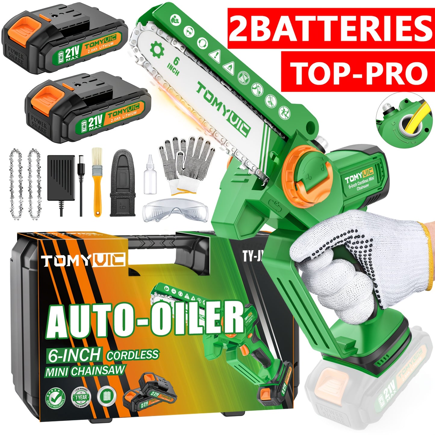 Cordless Electric Mini Chainsaw