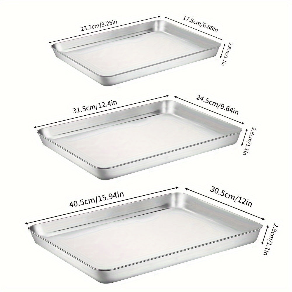 Stainless Steel Baking Pan Set