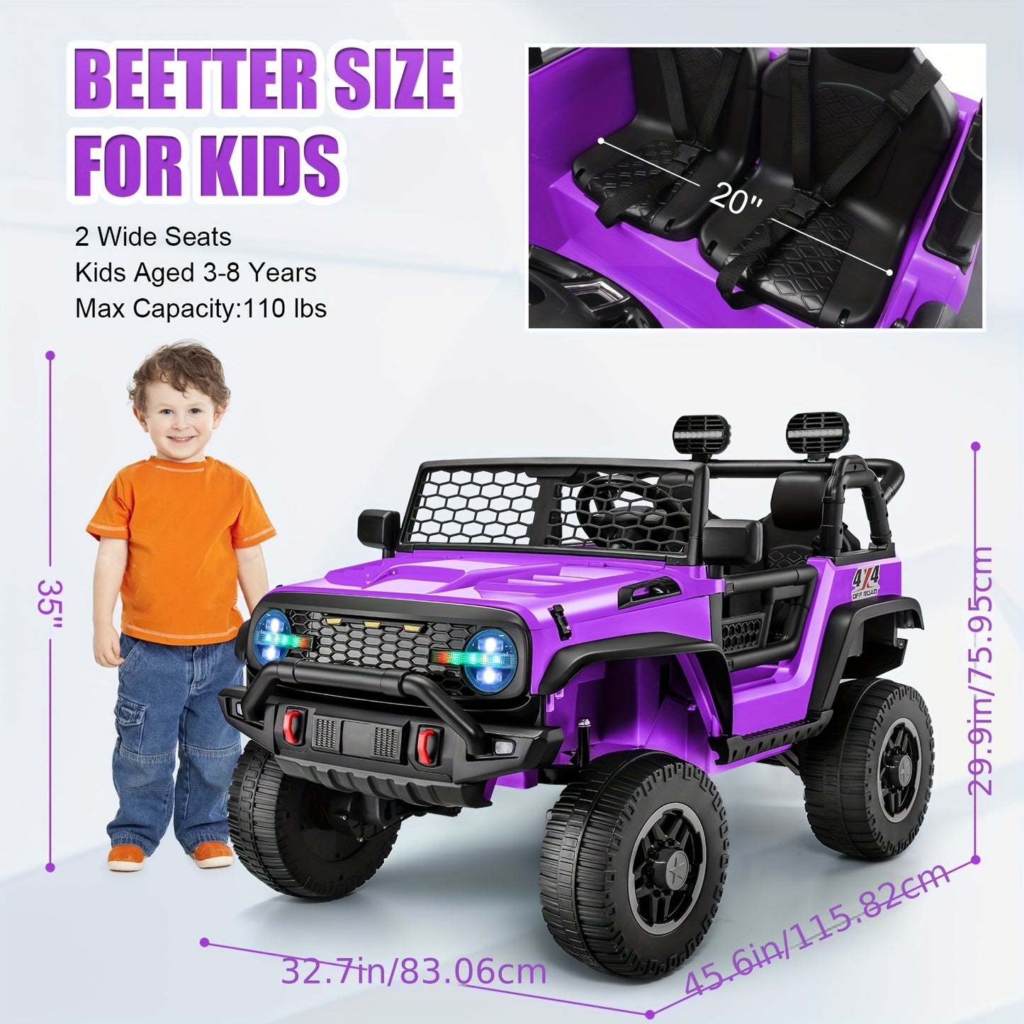 Switchable Ride On Car For Kids