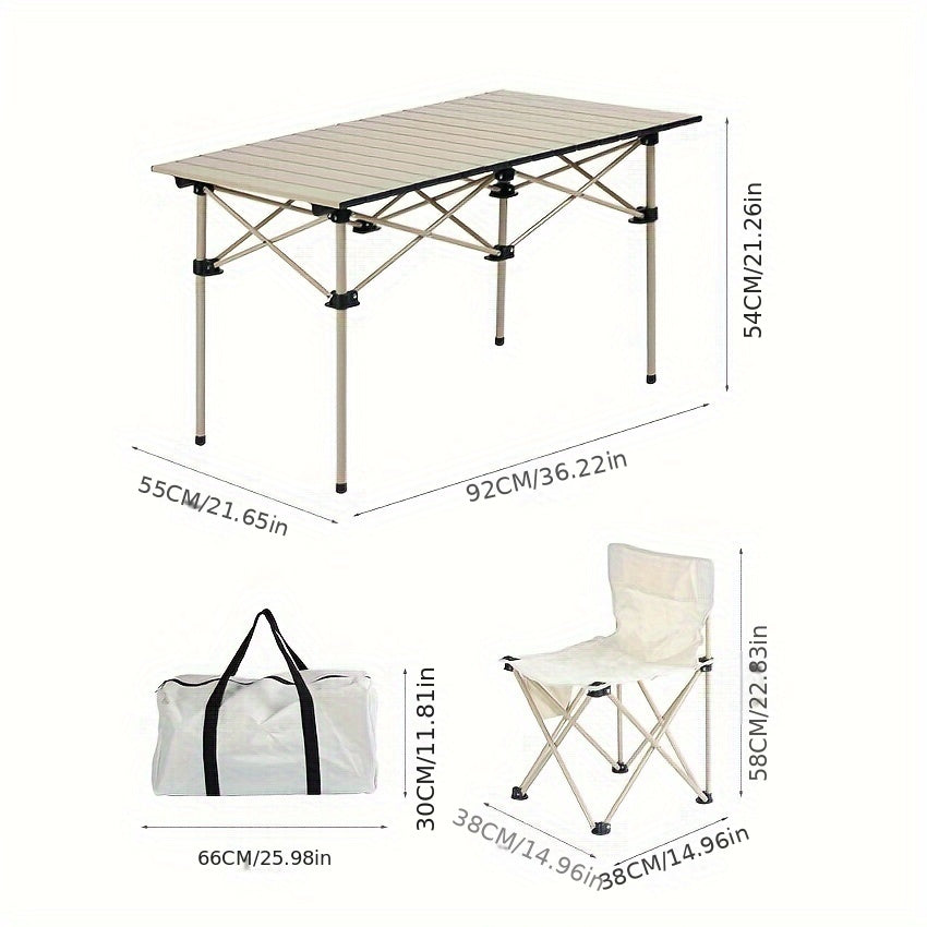Camping Table Set 7 Pieces