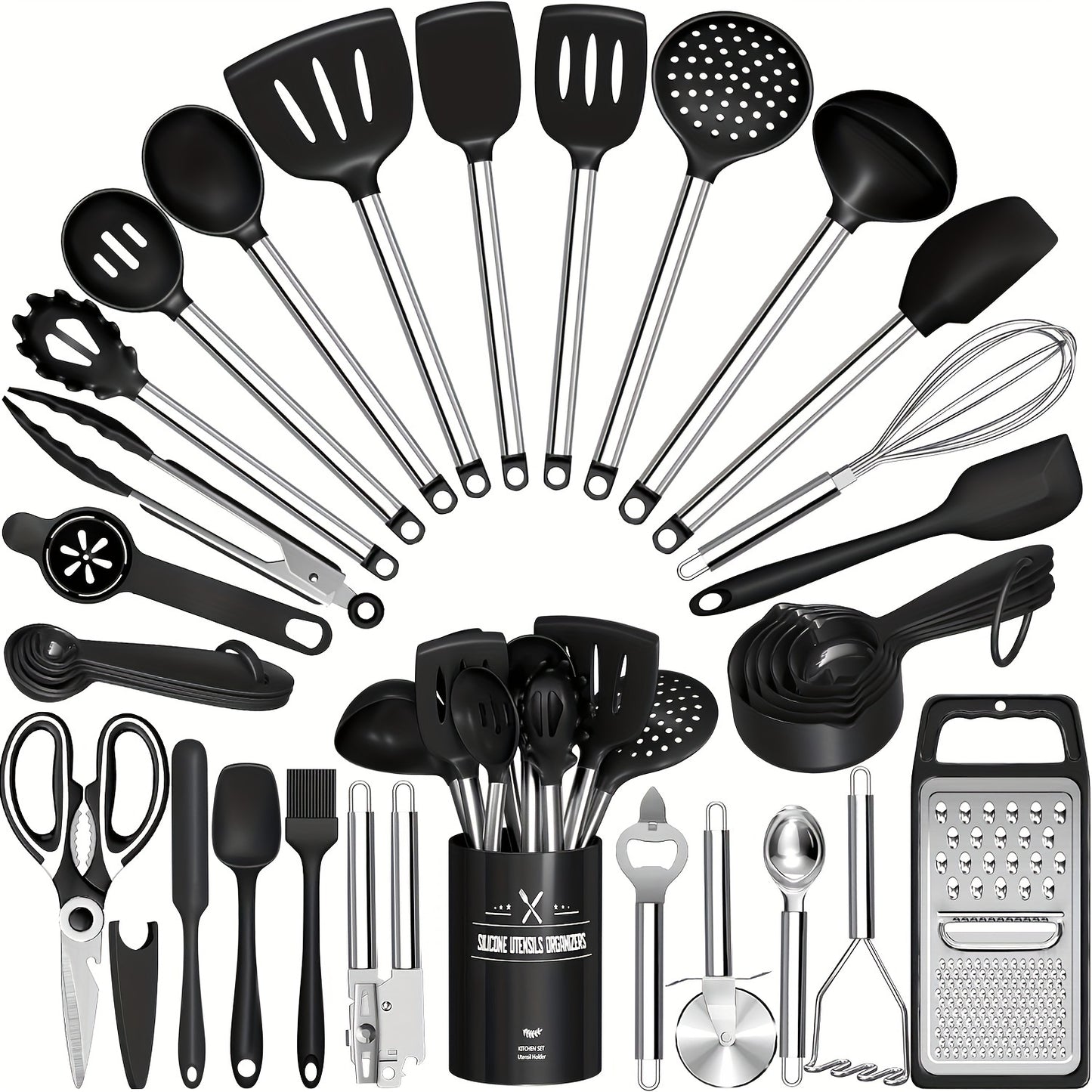 Kitchen Utensils Set-34 Pcs