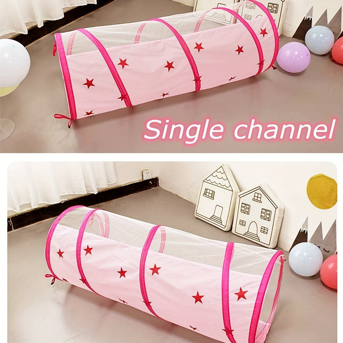 3 In 1 Toddler Tent Crawl Tunnel