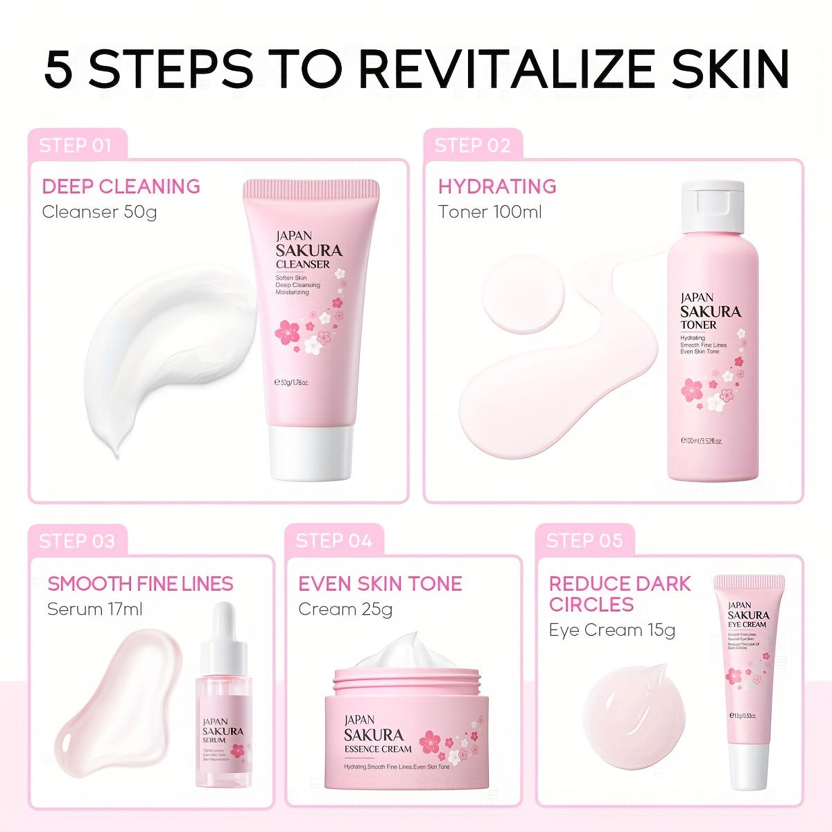 Sakura Skin Care Sets & Kits,