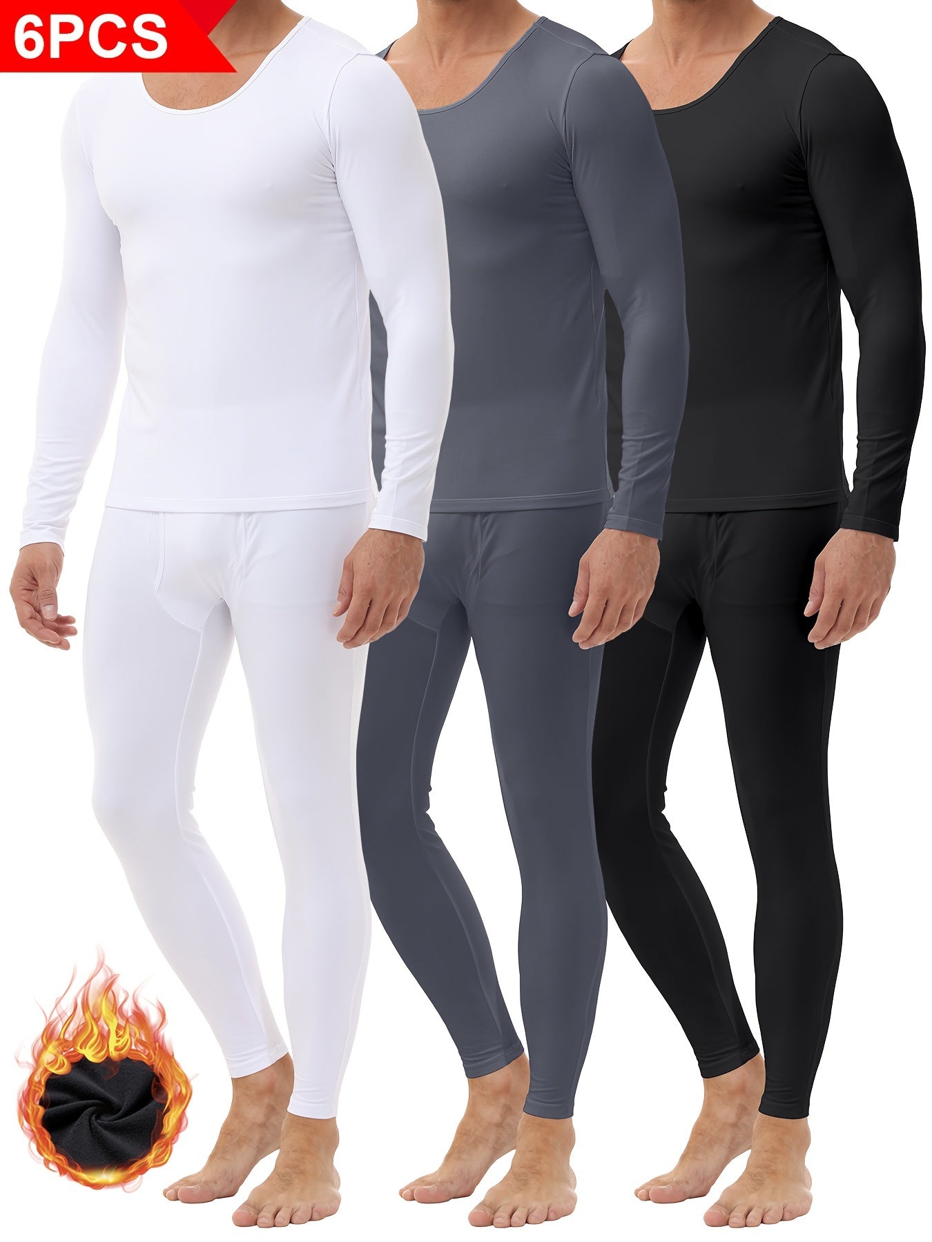 Soft Thermal Underwear Set