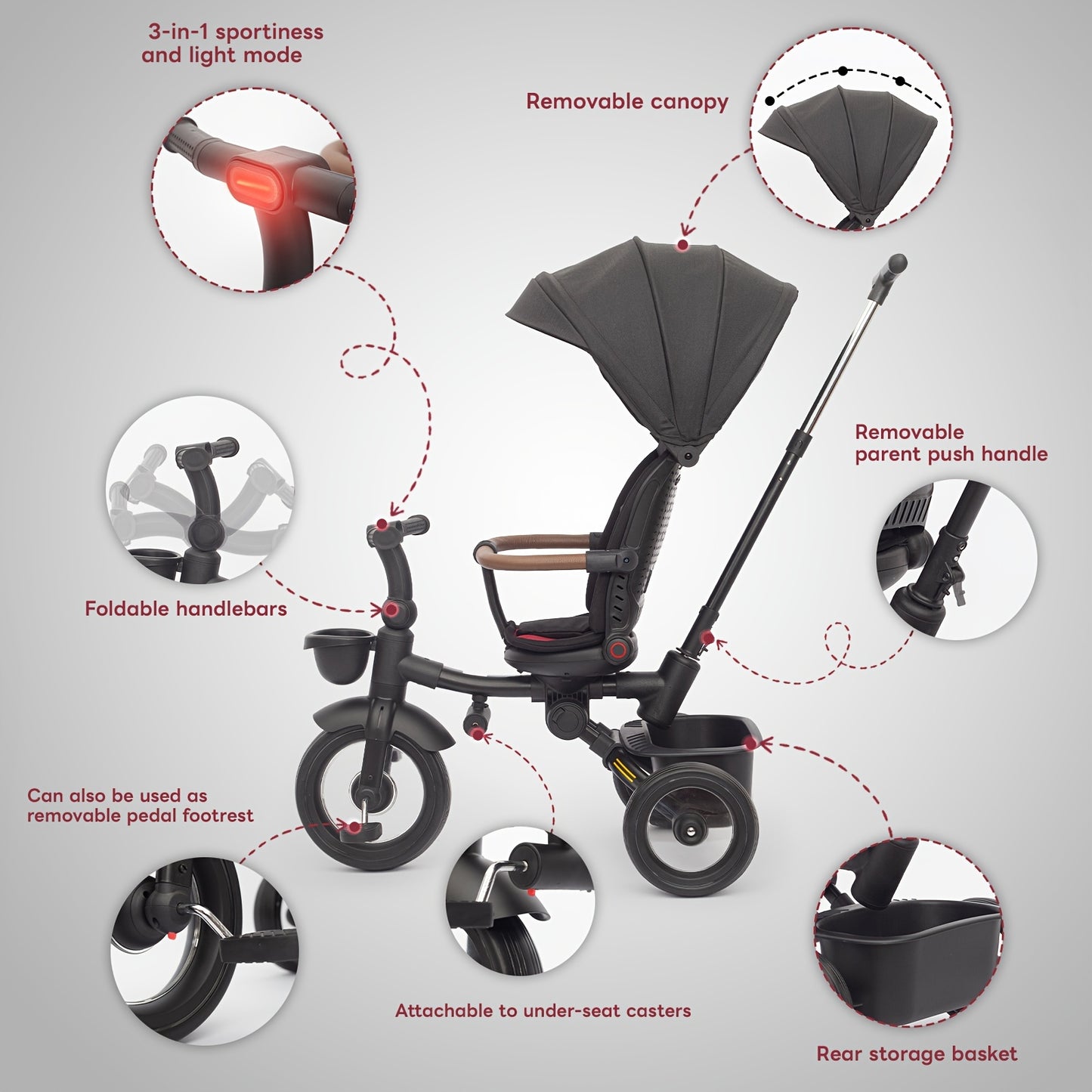 Multi-functional Tricycle Bike