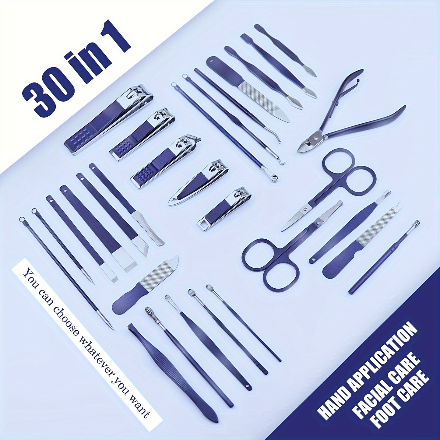 30-Piece Deluxe Nail Care Kit