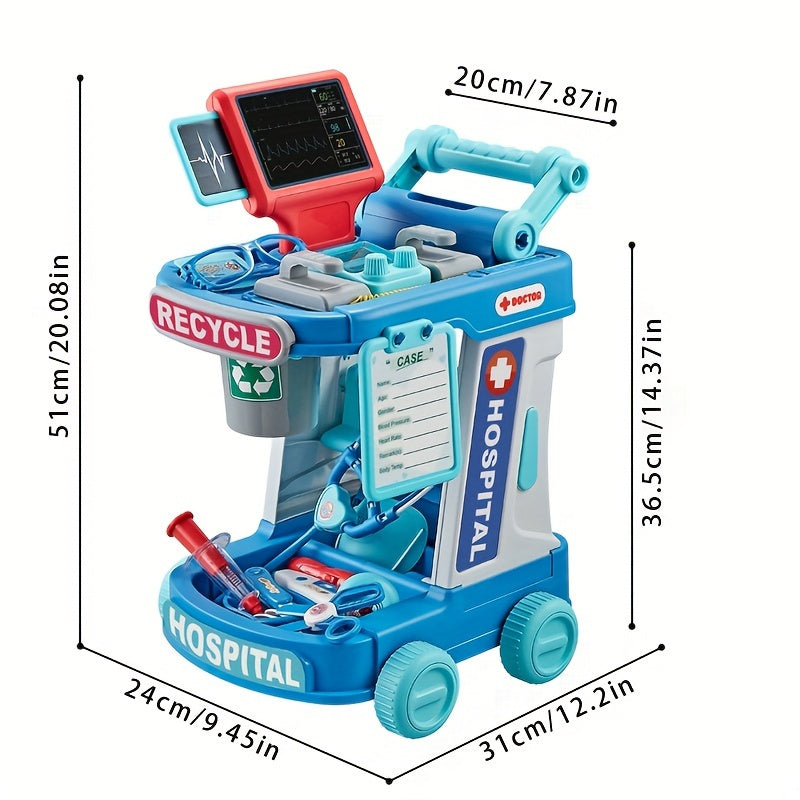 Doctor Game Medical Cart Set