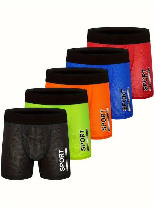 5 Pack Boys Boxer Briefs Tagless