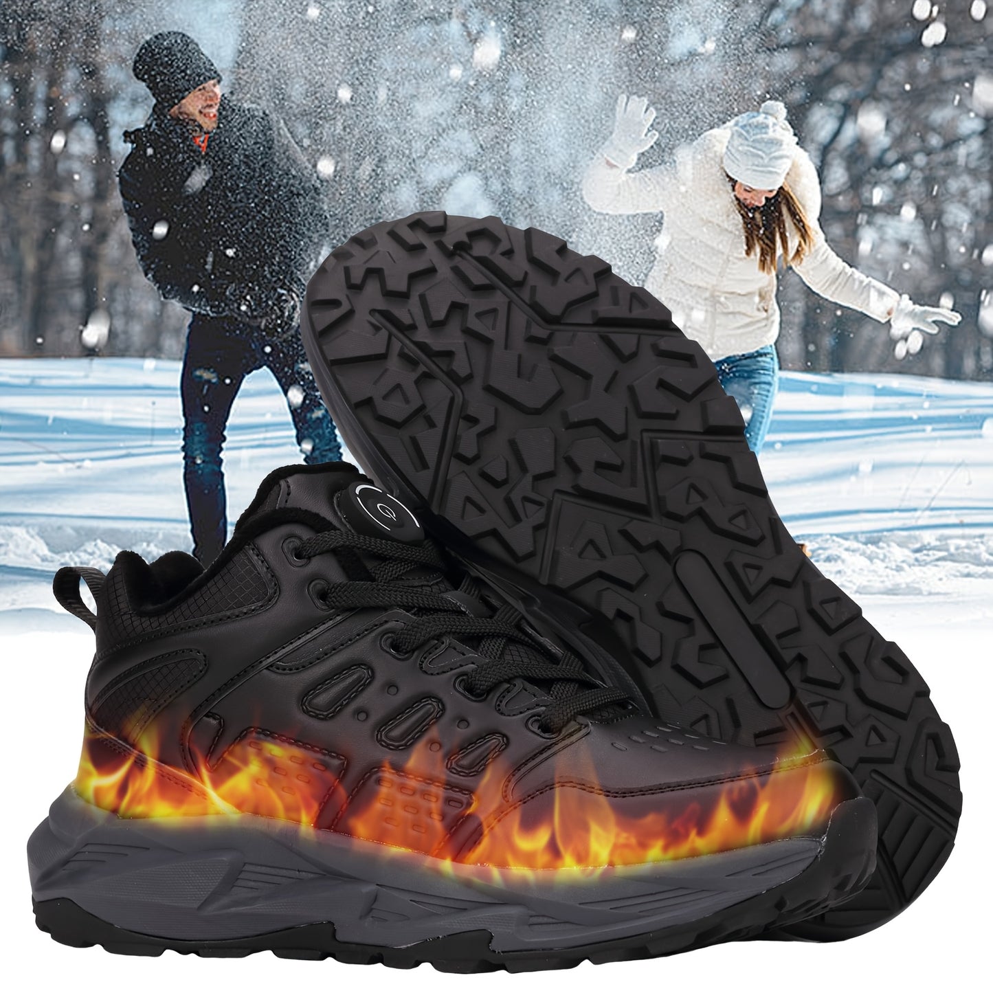 Rechargeable Heated Sneakers