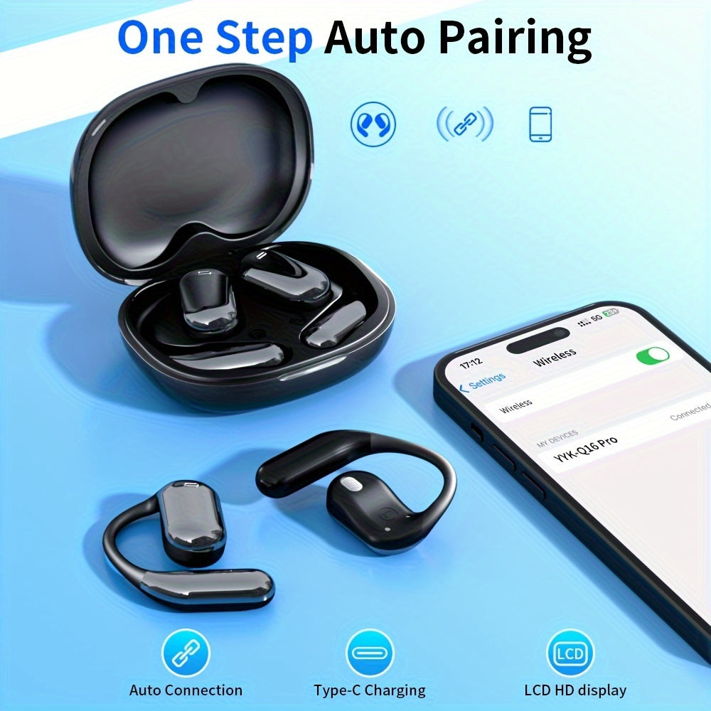 True Wireless Open Ear Earbuds