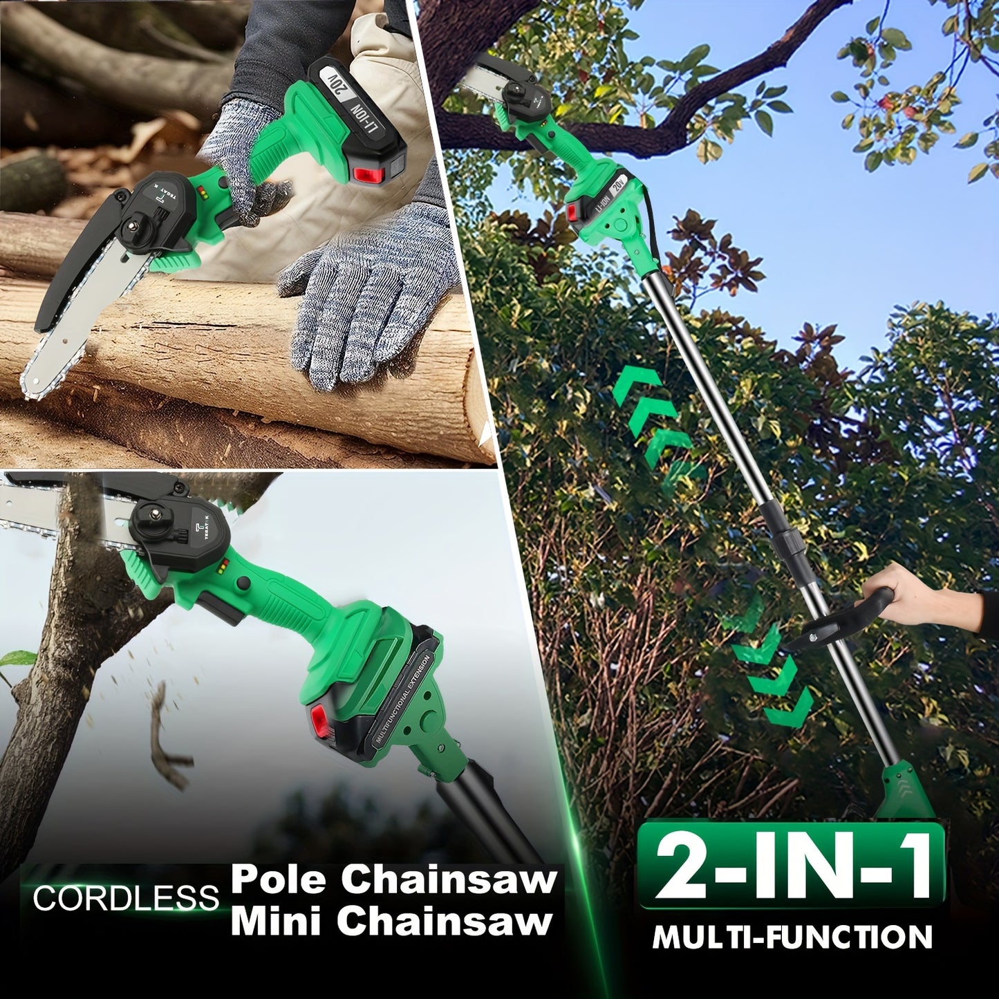 Cordless Pole Saw,