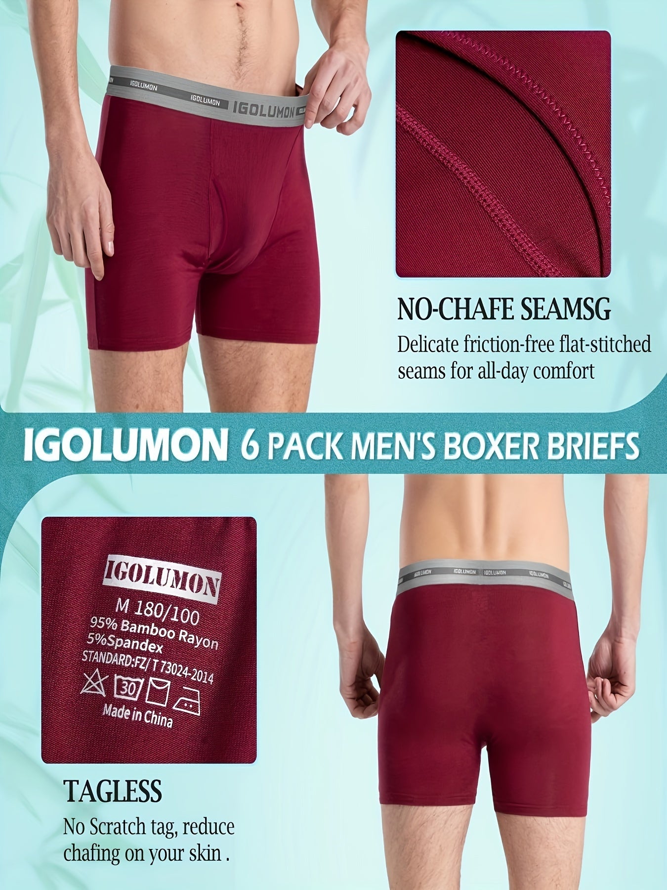 Bamboo Rayon  Mens Underwear