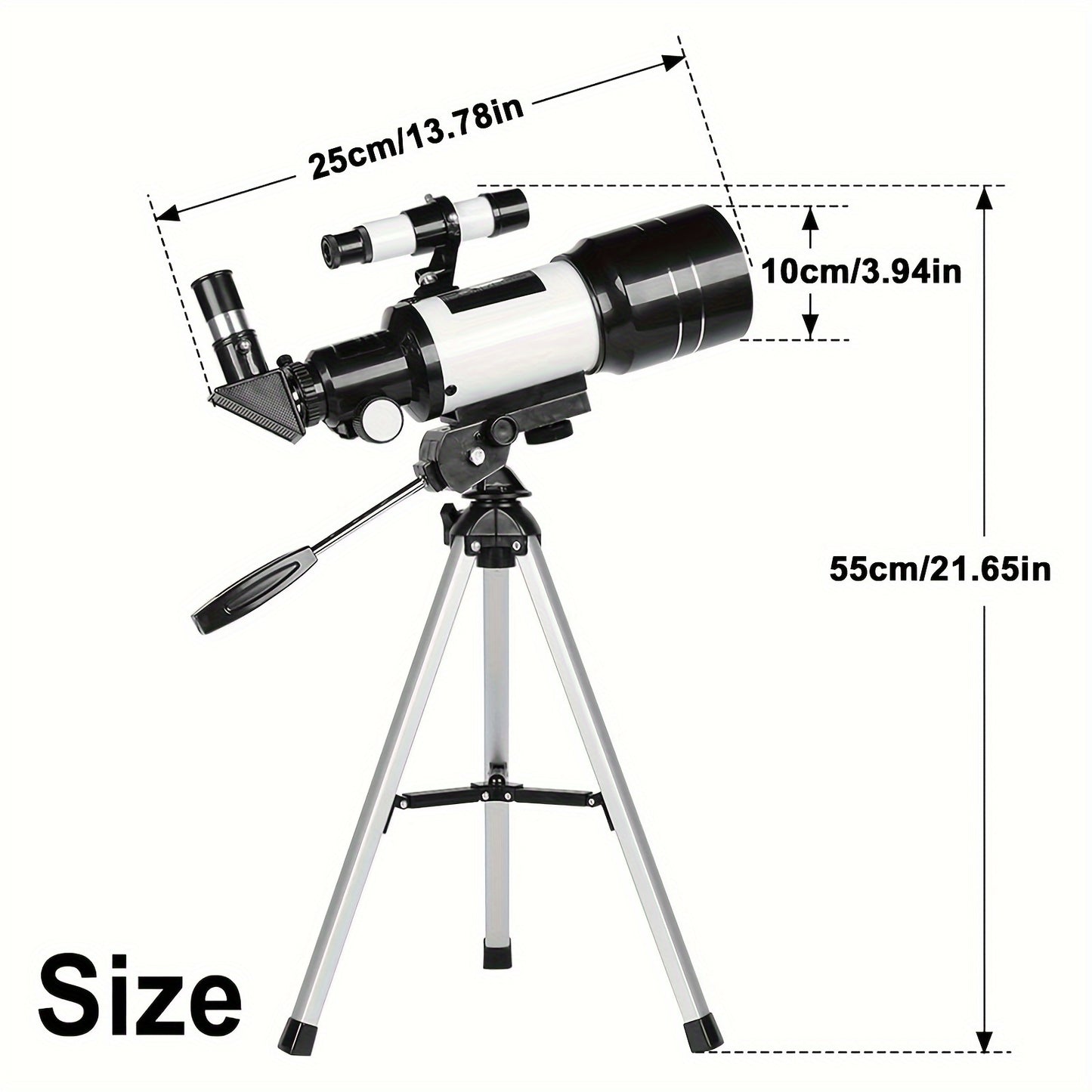 150X Telescope,  High Powered,