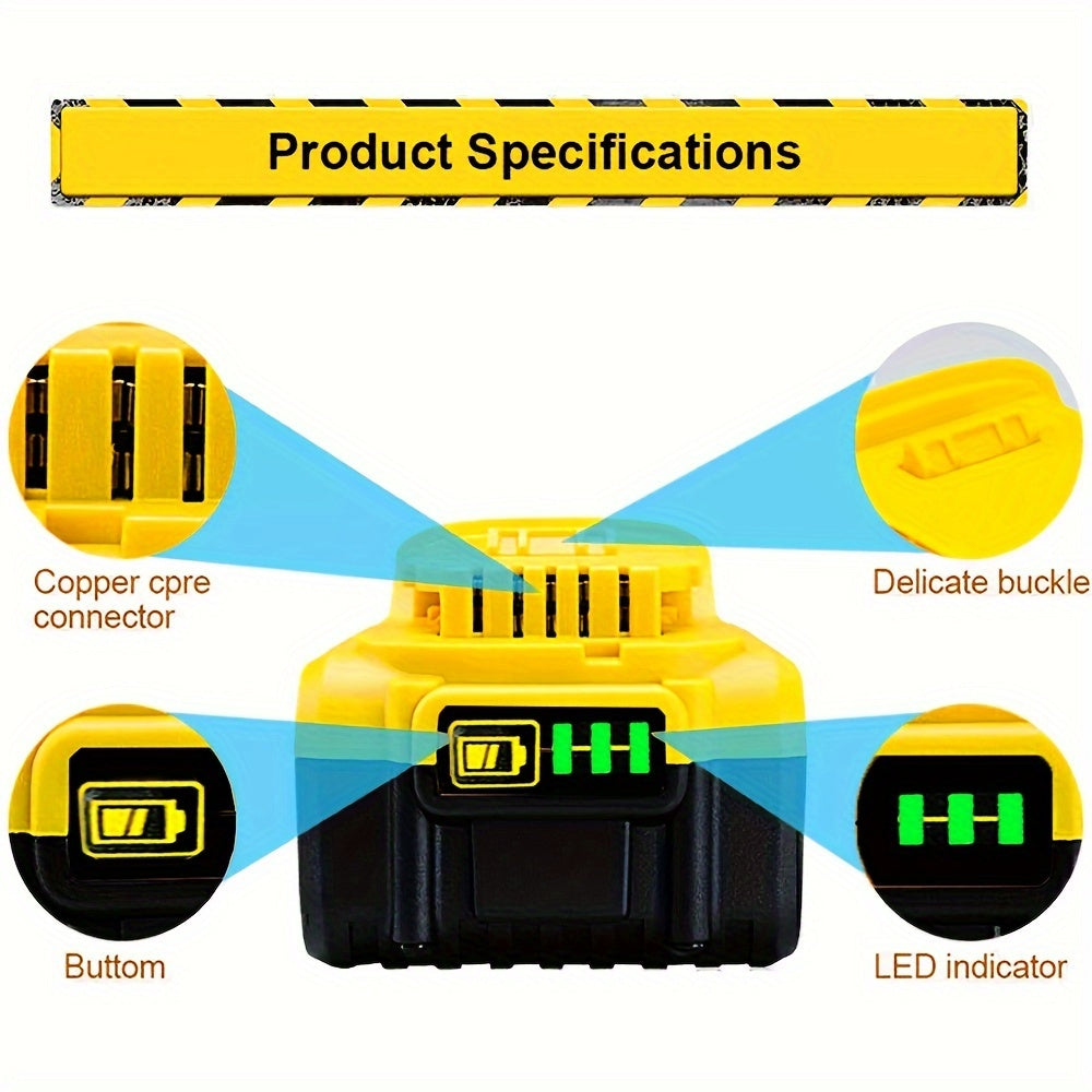 Replacement Batteries  Dewalt 20v