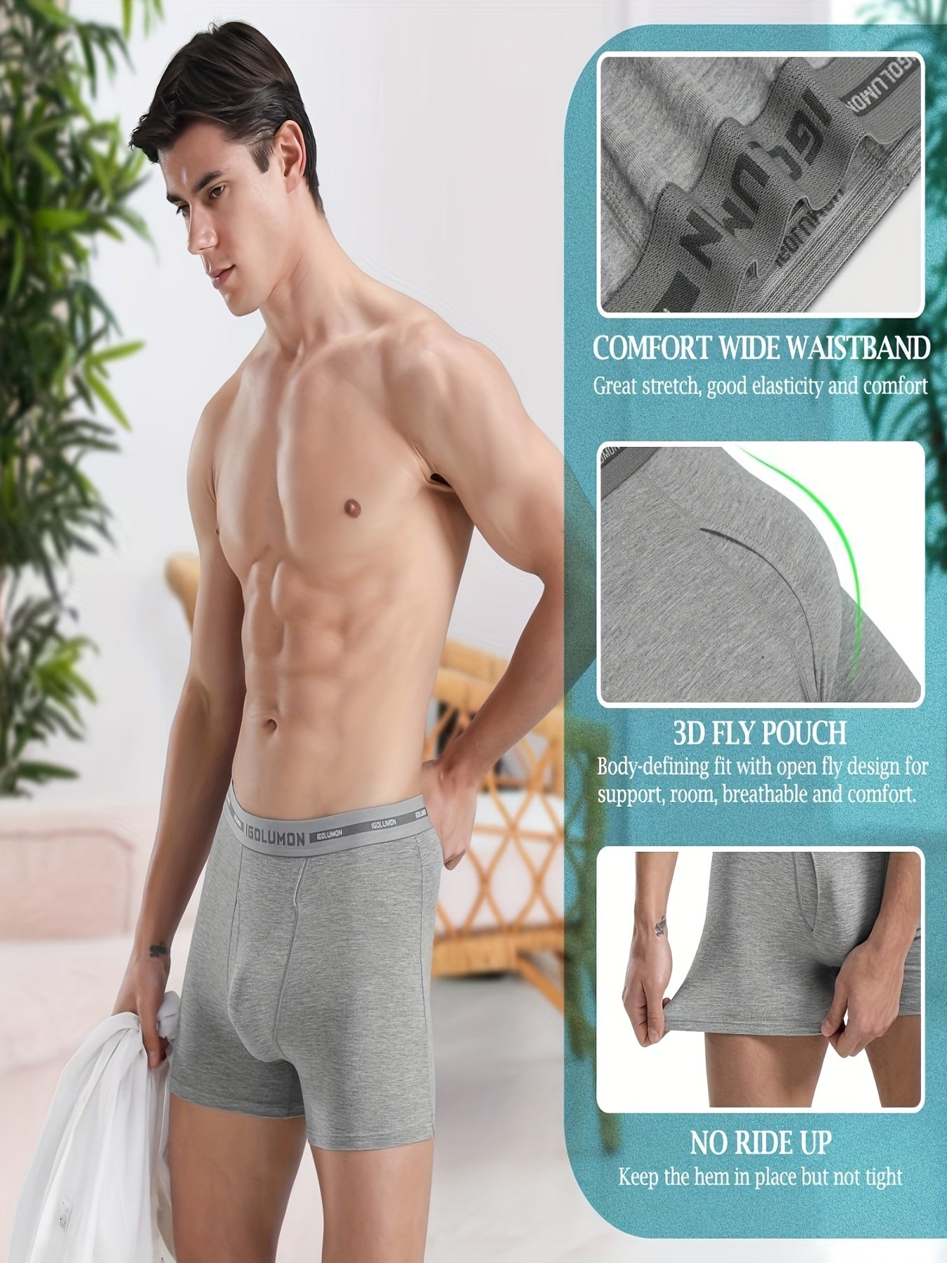 Bamboo Rayon  Mens Underwear